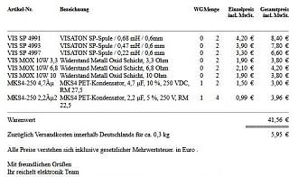 Klicke auf die Grafik für eine vergrößerte Ansicht

Name: warenkorb Ariaweiche bei reichelt.JPG
Ansichten: 162
Größe: 76,2 KB
ID: 725040