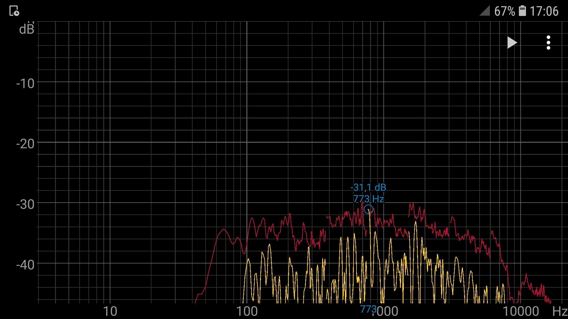 Klicke auf die Grafik für eine vergrößerte Ansicht  Name: Screenshot_20260822-170643_Spectroid.jpg Ansichten: 0 Größe: 274,9 KB ID: 738414