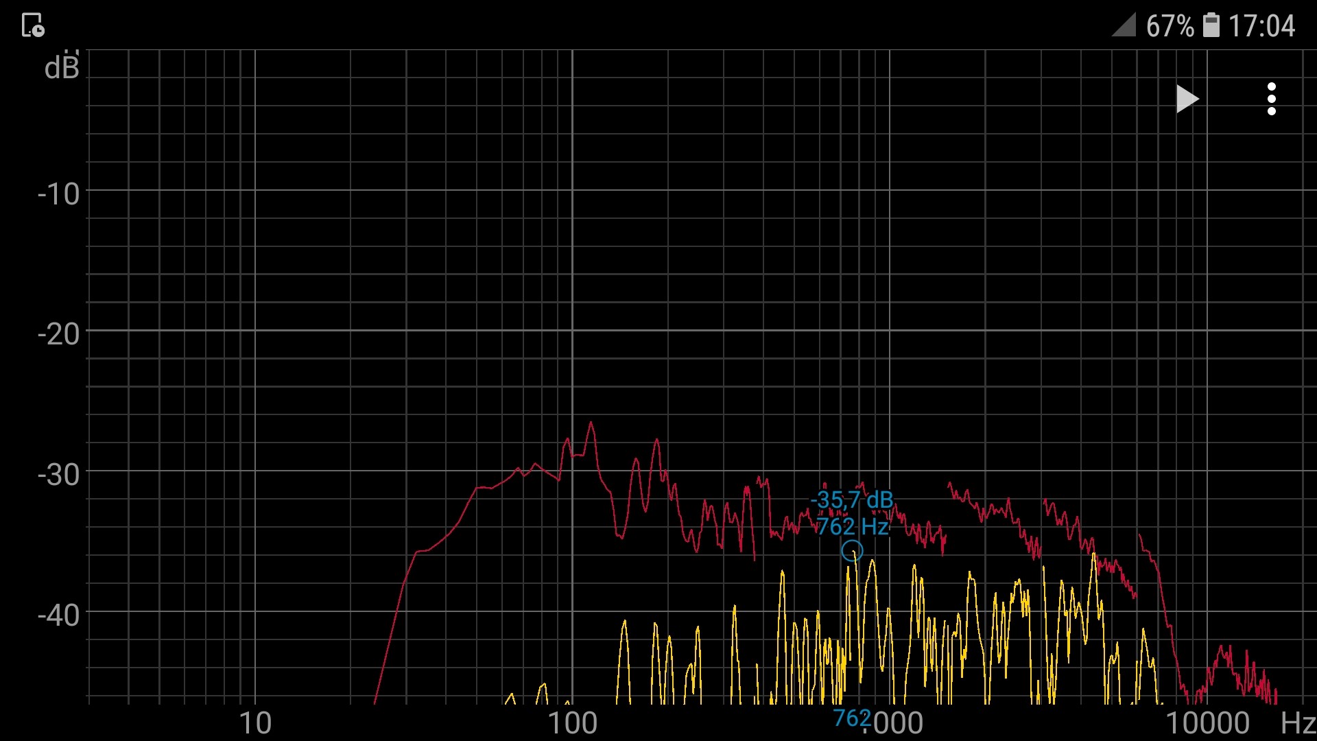 Klicke auf die Grafik für eine vergrößerte Ansicht  Name: Screenshot_20260822-170439_Spectroid.jpg Ansichten: 0 Größe: 264,7 KB ID: 738415